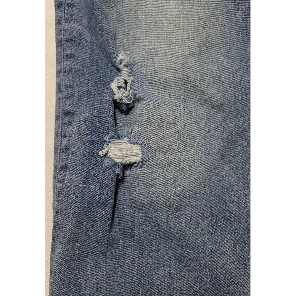 AEROPOSTALE SLIM Men 32X32 Distressed Stretch Denim Blue‎ Jeans